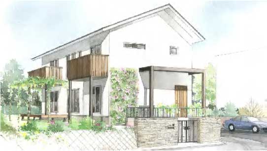 パッシブハウスの絵