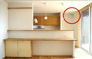 せせらぎ付きの部屋